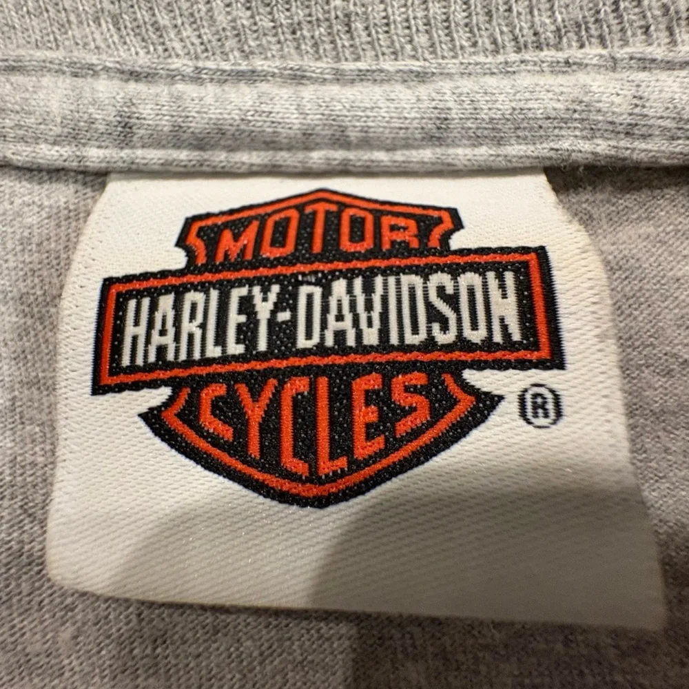 Harley-Davidson Legendary Eagle Gray Short Sleeve Tee XXL - Picture 3 of 7